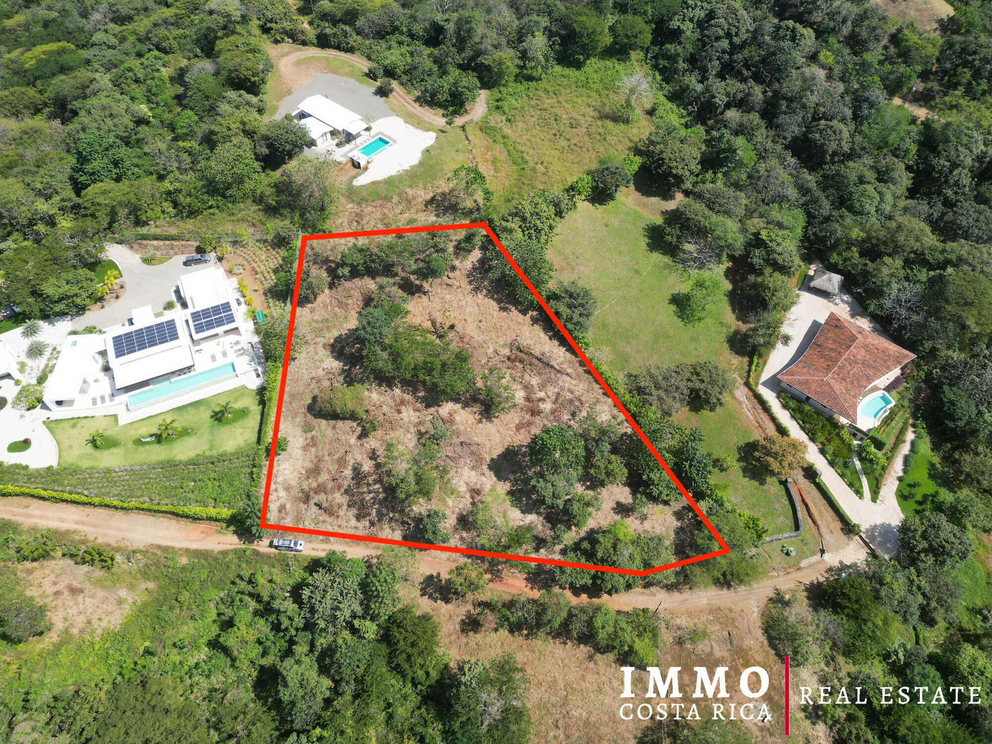 5000m2 Ocean View Lot in Playa Negra 3km to Beach